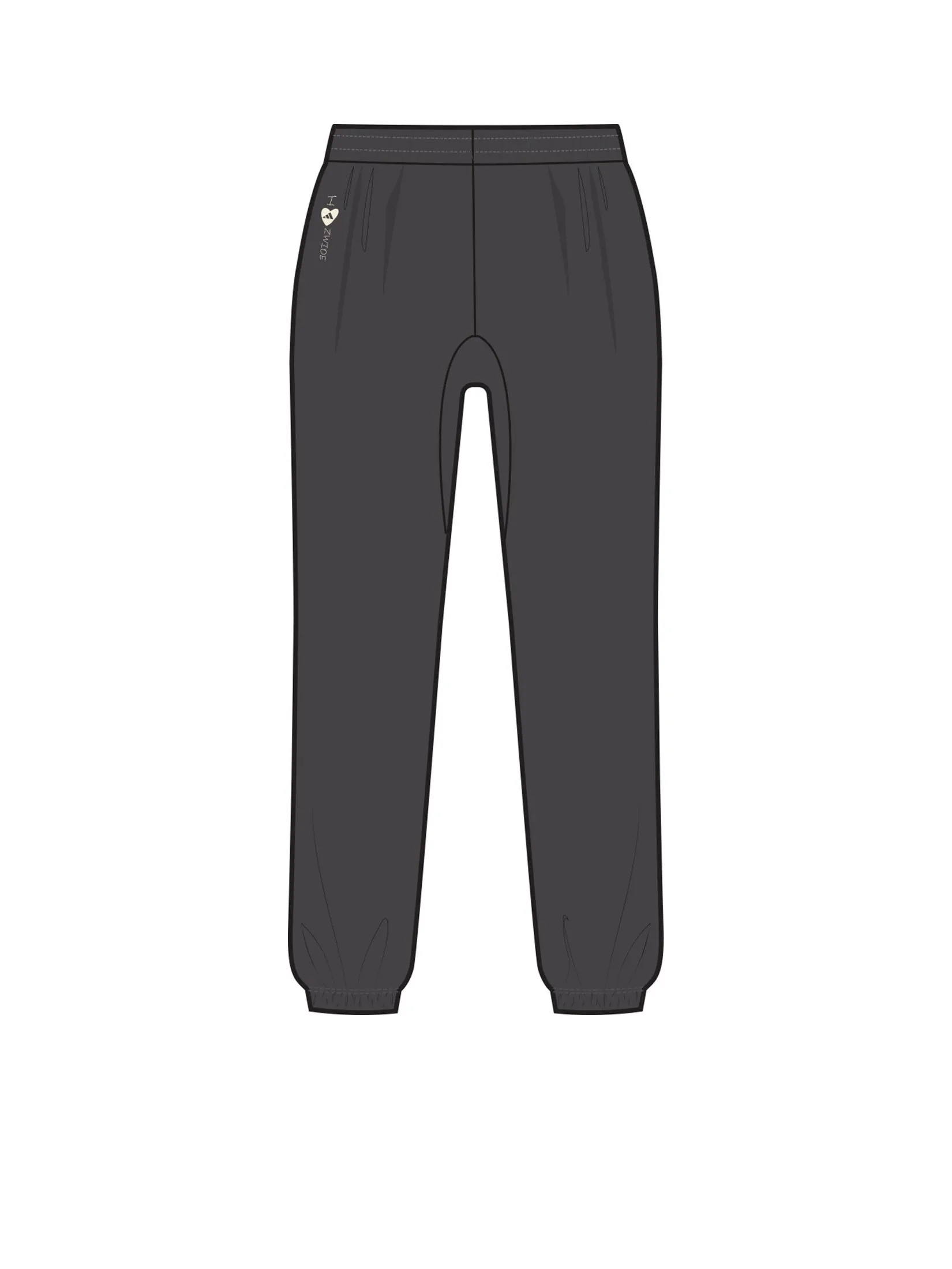 ADIDAS Men Sweat Joggers adidas x Rise JG0992 Black / Utility Black