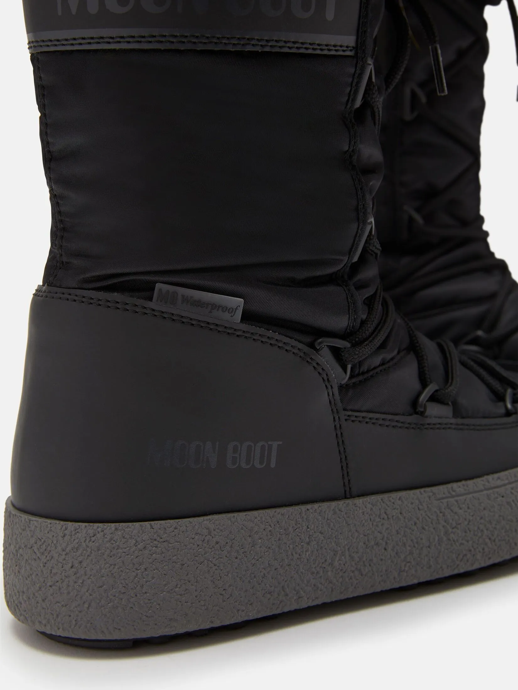 MOON BOOT LTRACK MONACO BLACK BOOTS WP