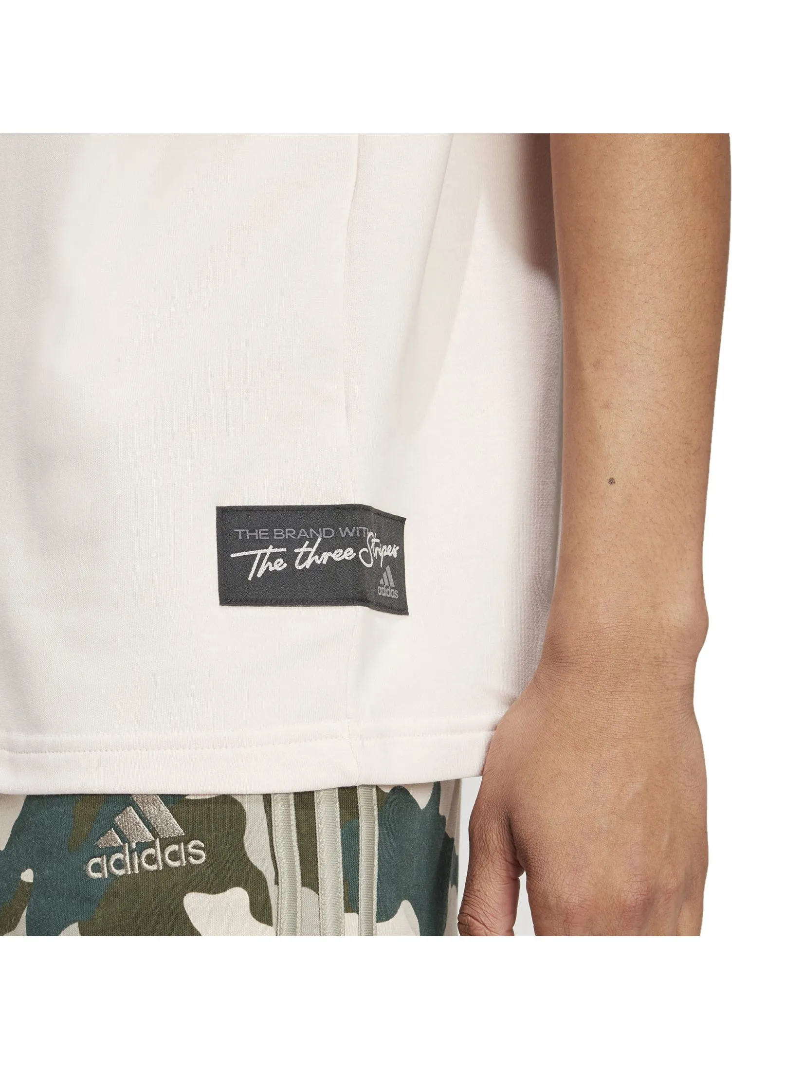 ADIDAS Men T-Shirt Modern Classics Graphic IW2649 Wonder Quartz