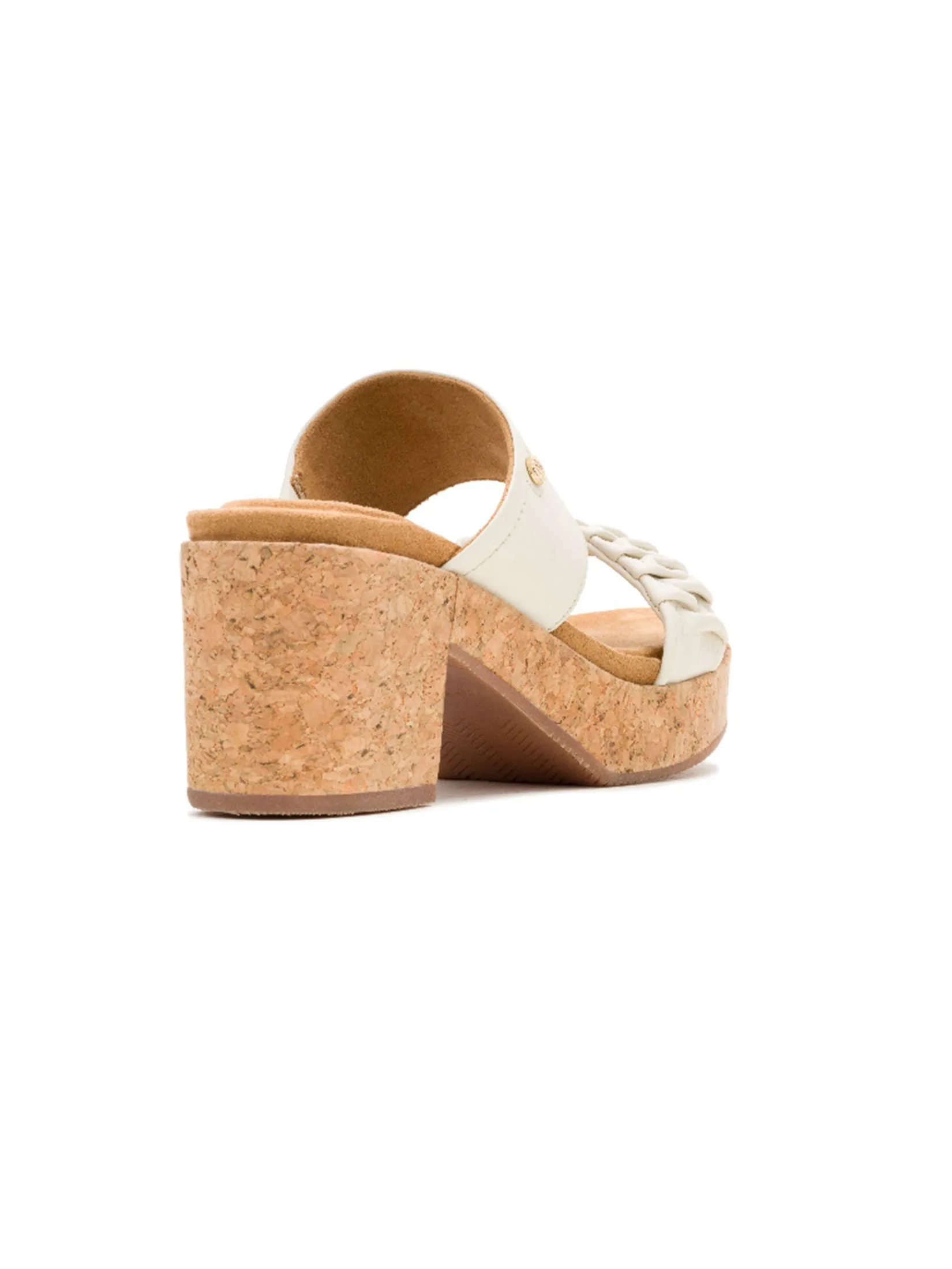 HUSH PUPPIES Women's Shoes Sandals Heels  - BEIGE