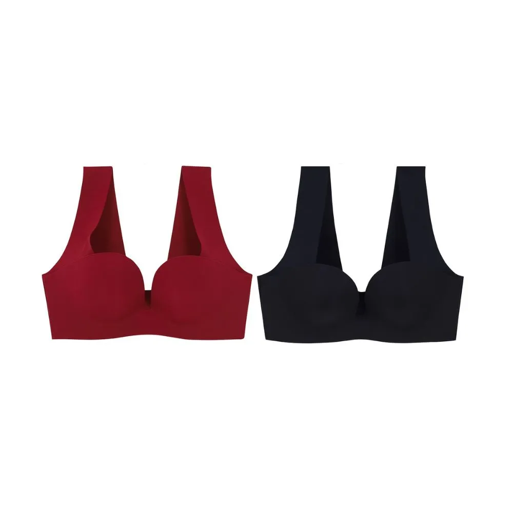 WACOAL Multicolor Wireless Bra Smart Size WB3Y27 Set 2 Pcs.
