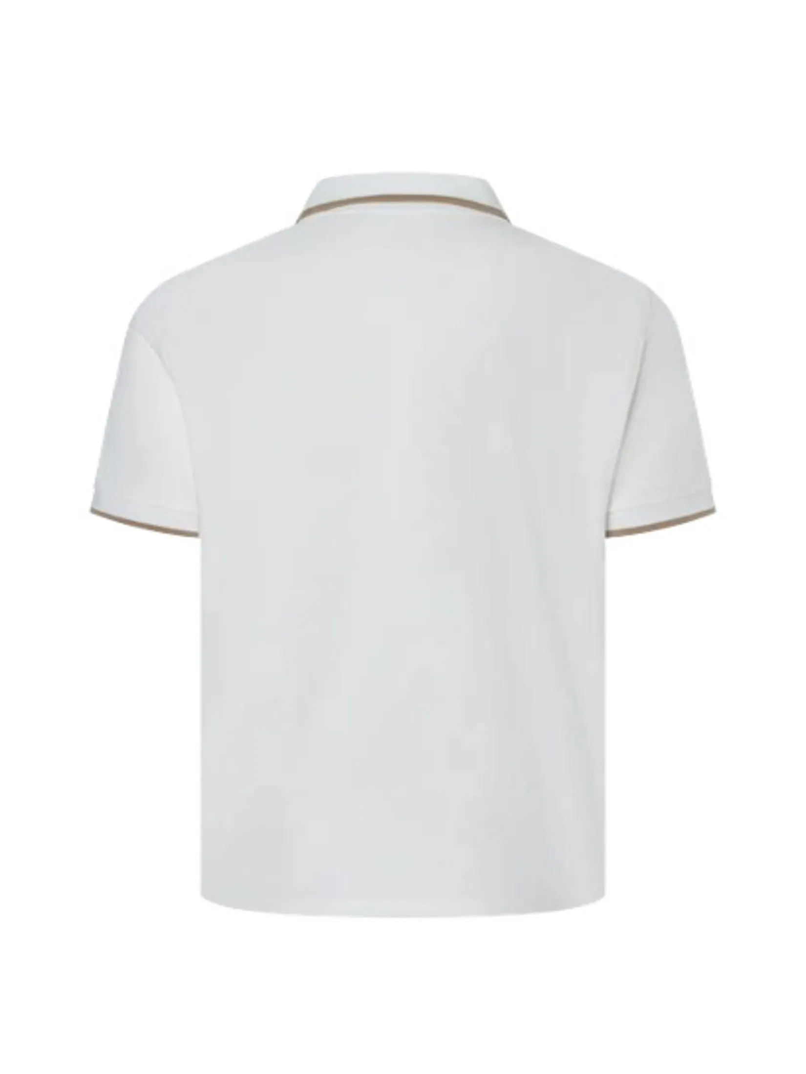 BOGNER MEN CODY HALF SLEEVE POLO IN WHITE