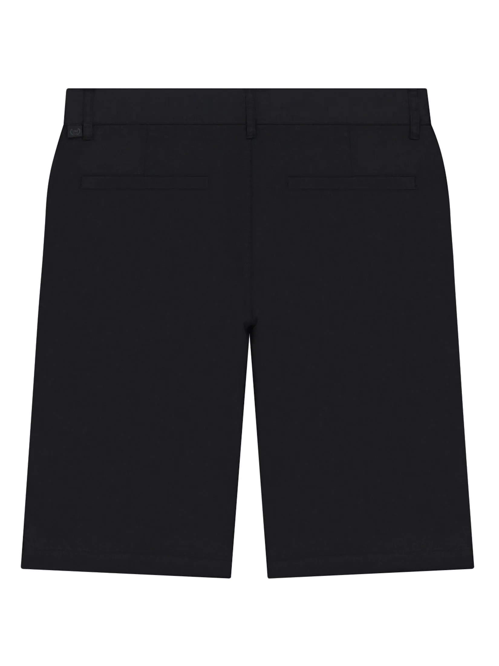 GIORDANO Men's Slim Cool-touch Shorts (180° Elastic Waist) Black