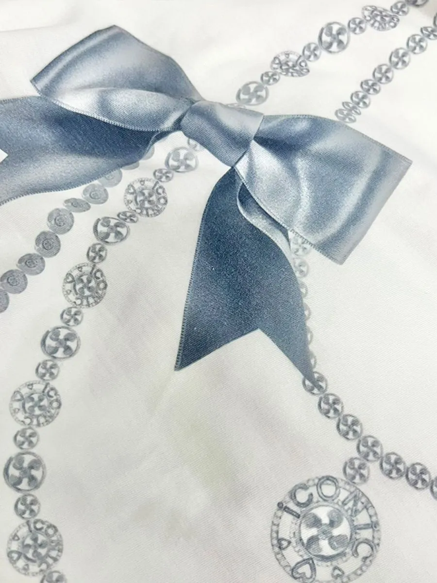 ICONIC WOMEN SILVER GOOD LUCK T-SHIRT