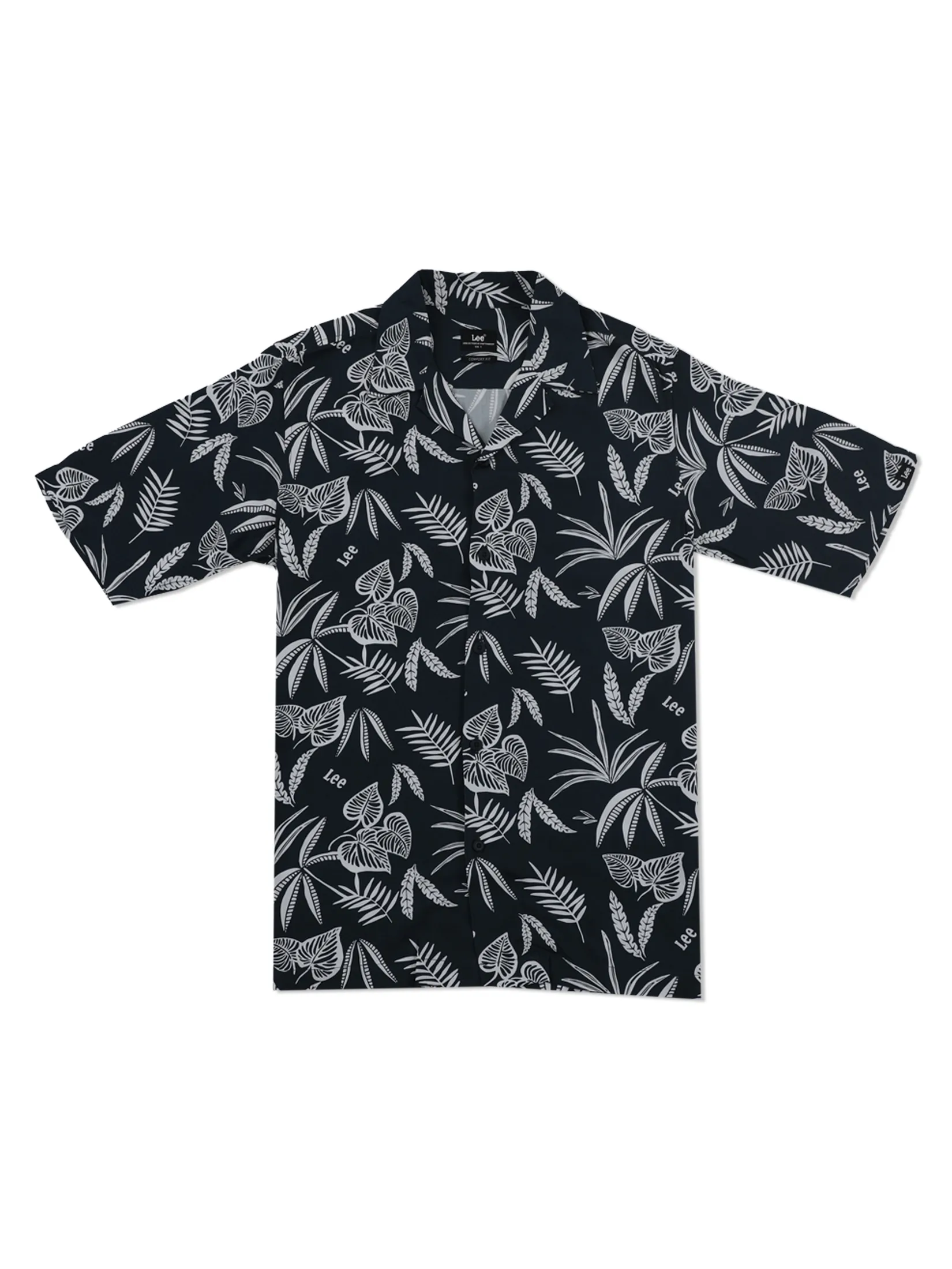 LEE Men s Shirt Short Sleeve Comfort Fit Navy