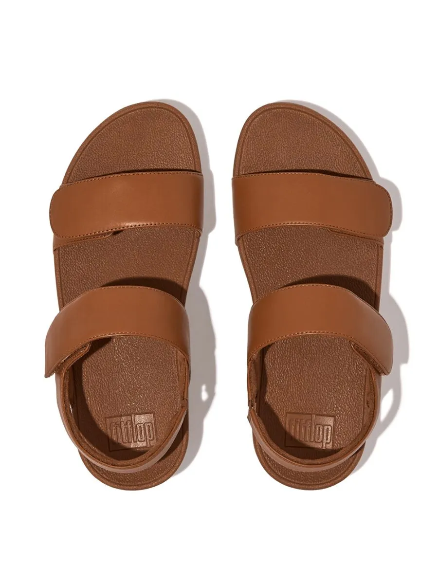 FitFlop™ WOMEN'S LULU ADJUSTABLE LEATHER B/S FV8-592 BROWN