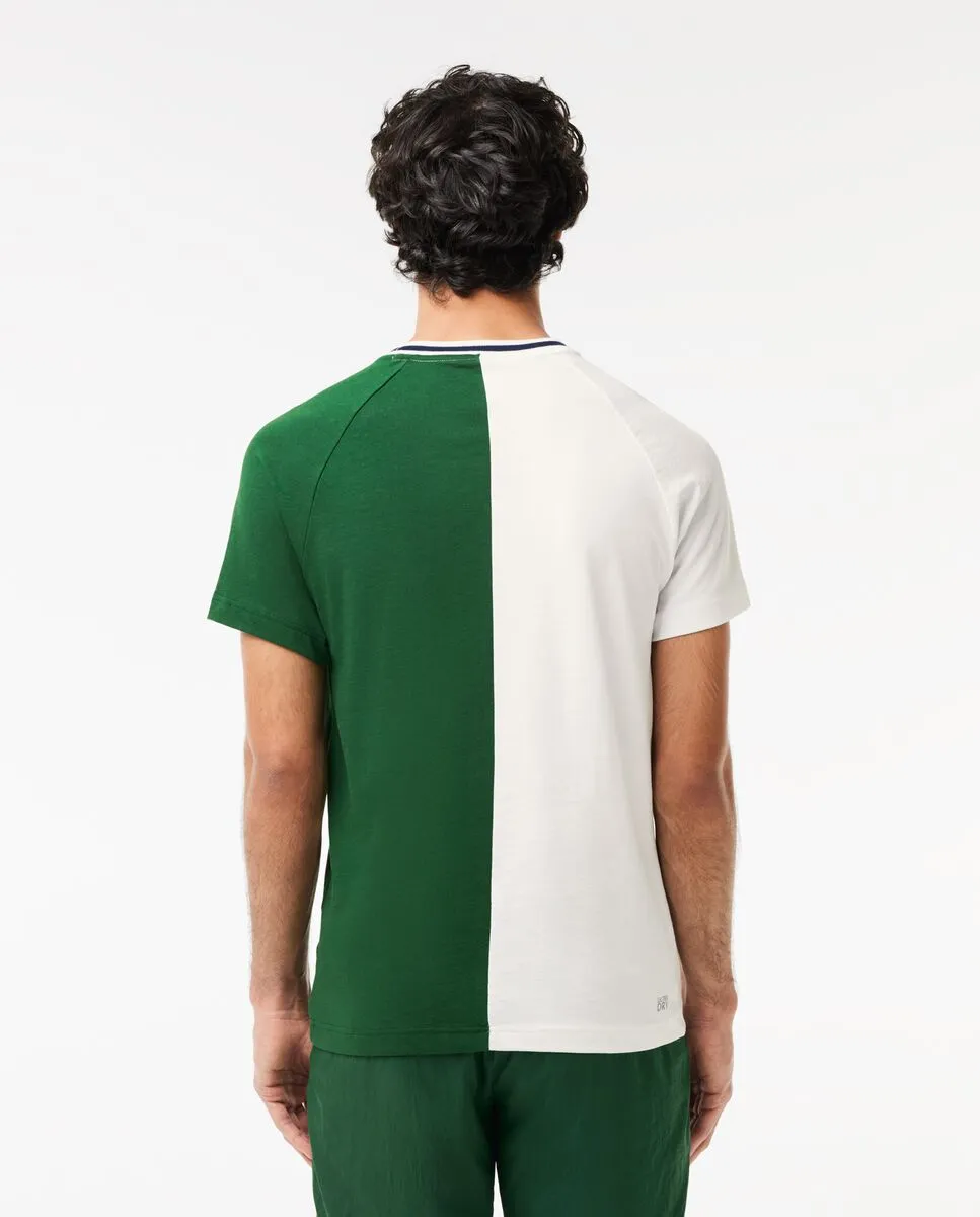 LACOSTE Lacoste SPORT x Daniil Medvedev Ultra-Dry Tennis T-Shirt White
