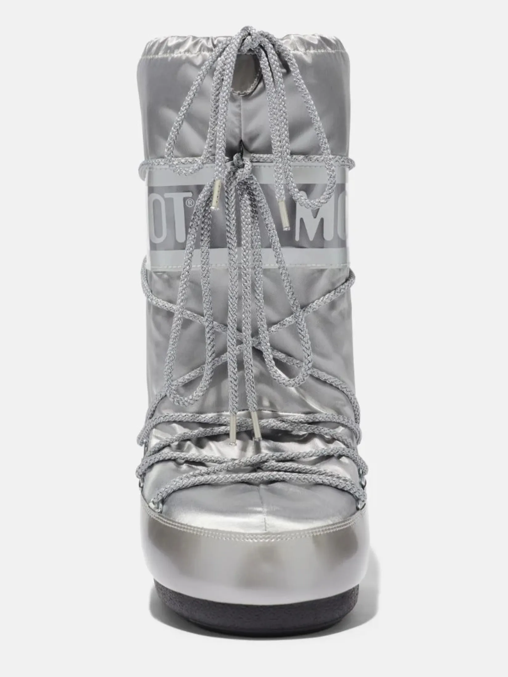 MOON BOOT BOOTS ICON GLANCE IN SILVER