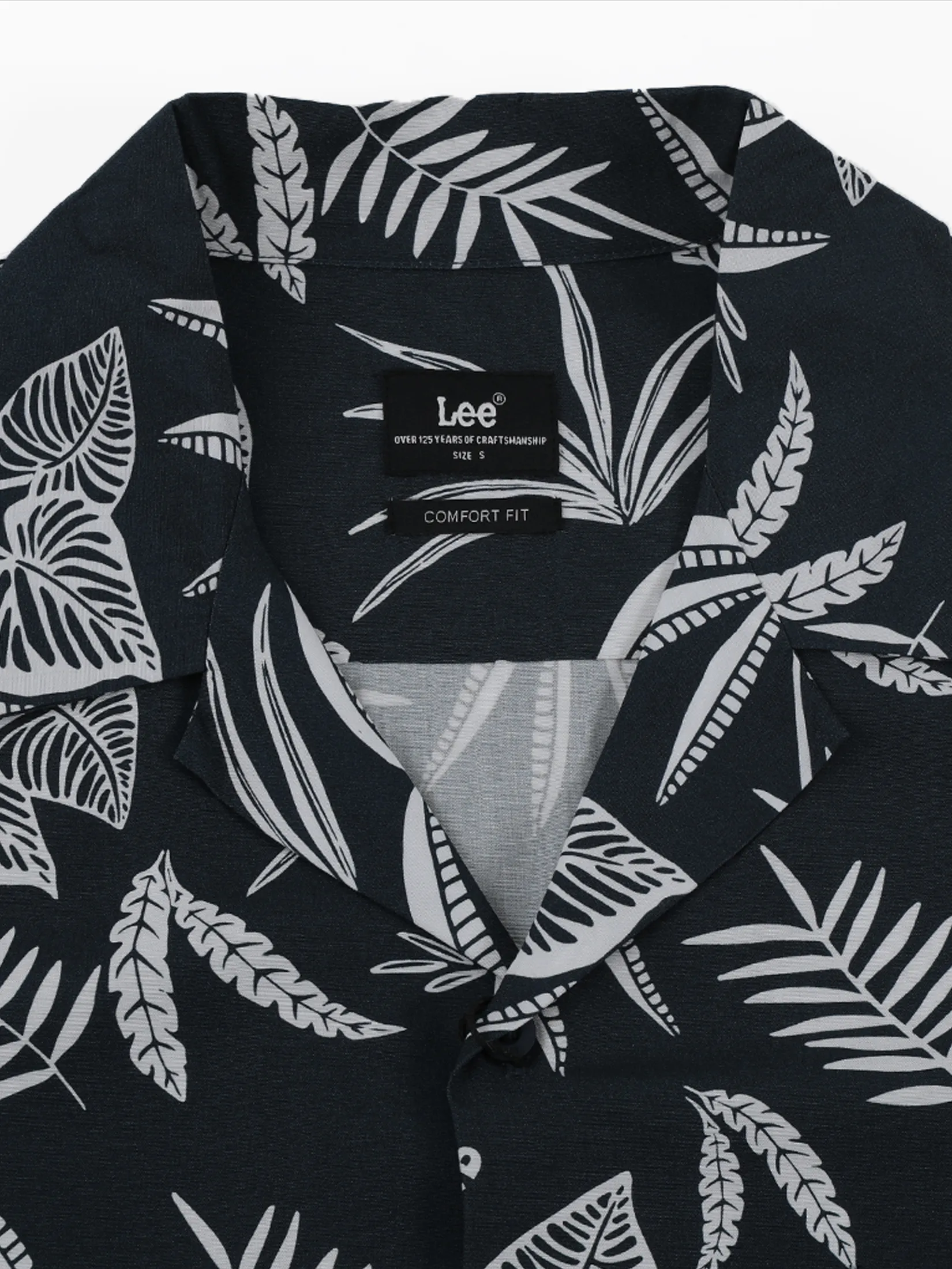 LEE Men s Shirt Short Sleeve Comfort Fit Navy