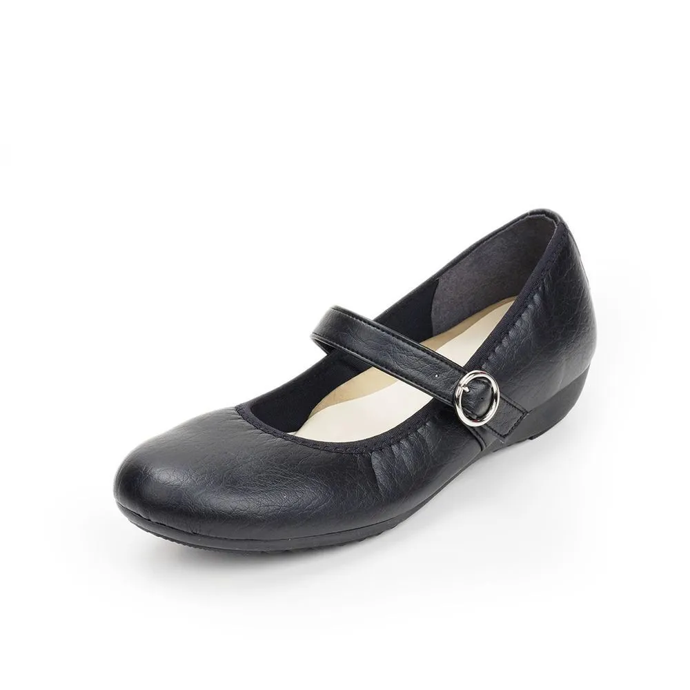 JOLI SNOB Black Comfort Flat ACT-39075