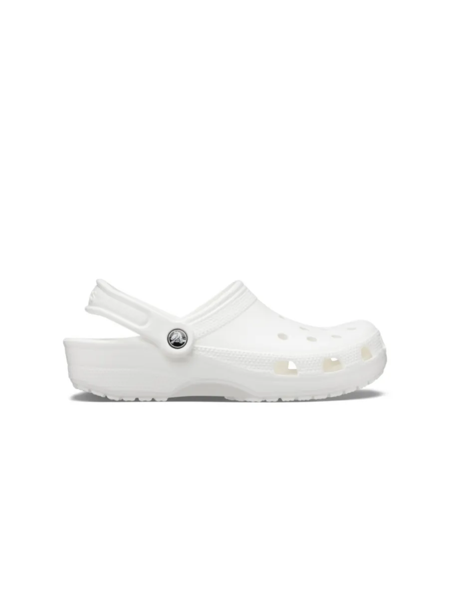 CROCS UNISEX CLASSIC CLOG WHITE Size - M10/W12 US
