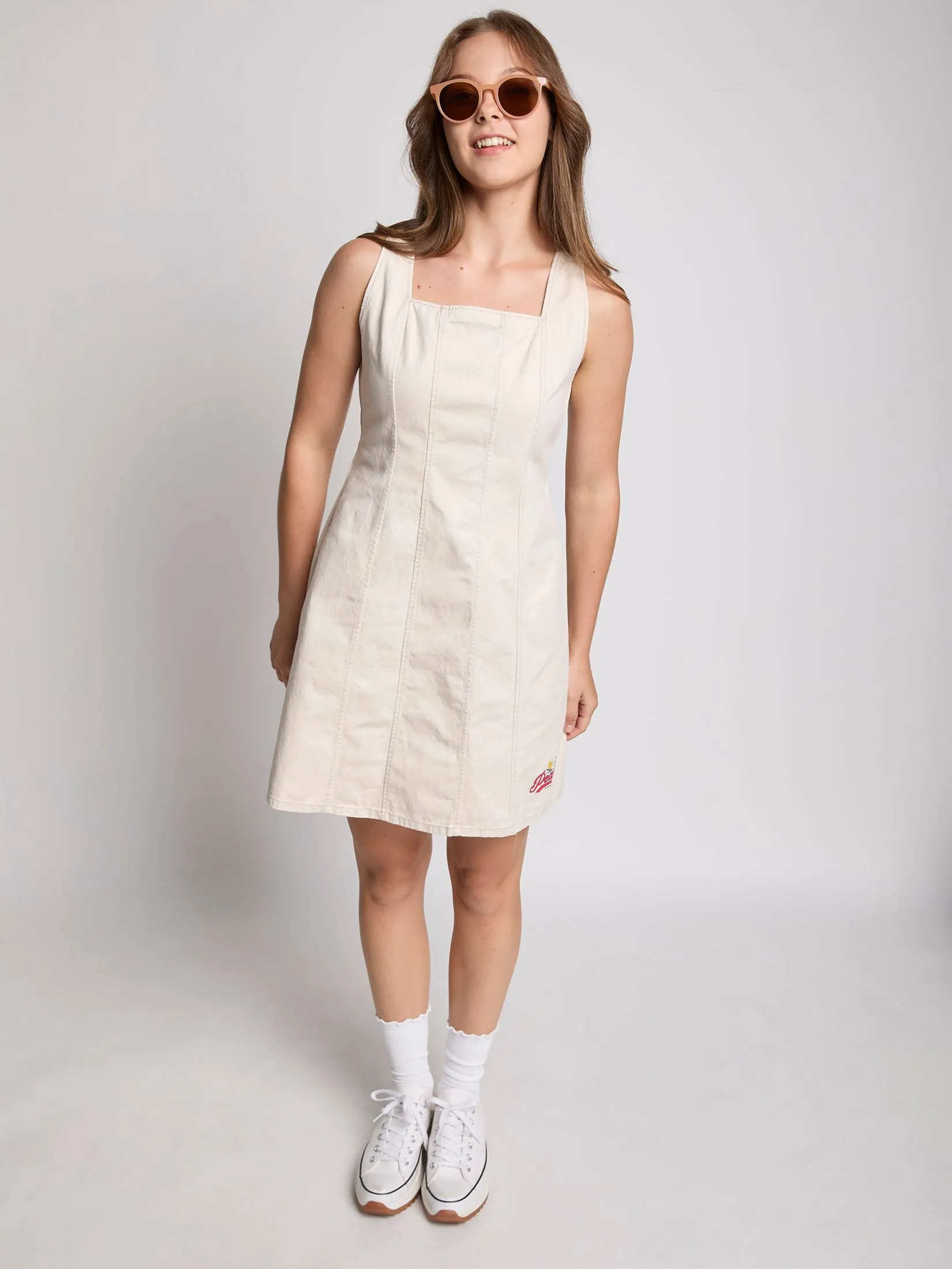 DEFRY 01 Women Dress Sleeveless Snoopy