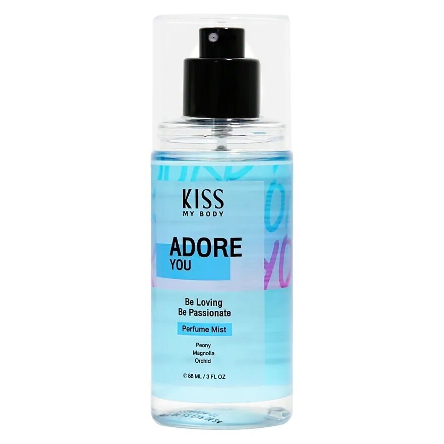 Kiss My Body Perfume Mist Adore You 88 Ml. สเปรย์น้ำหอม