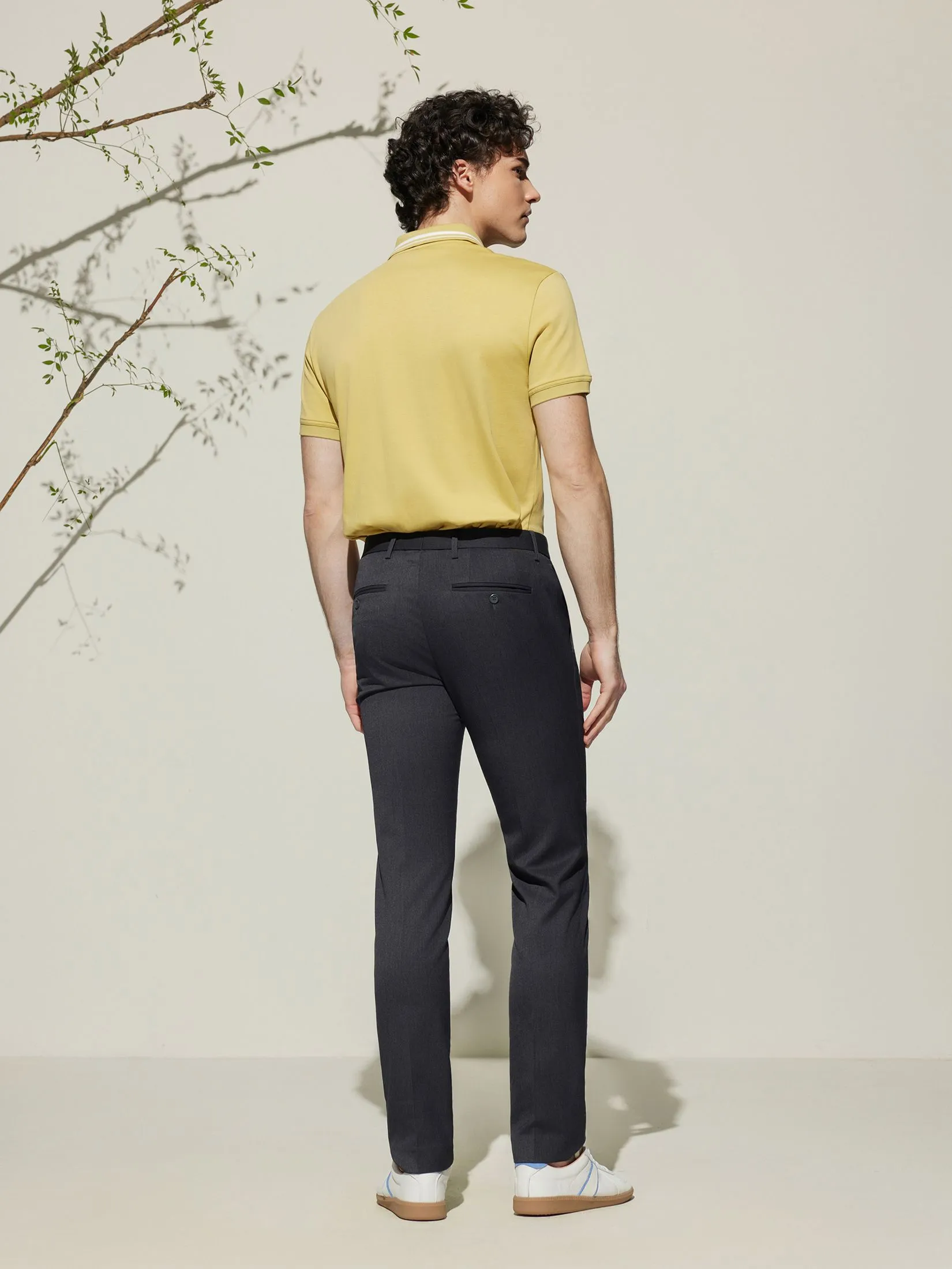 G2000 Men Clothing 3M Sweat -Wicking Suit Pants  Slim Fit - 5115354397 - Dark Grey