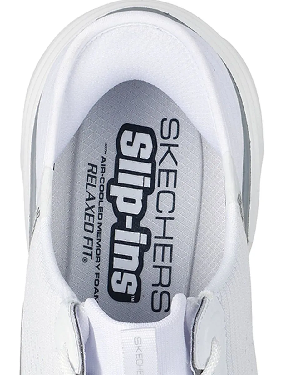 SKECHERS Men Casual Shoes Slip-ins® Relaxed Fit®: D'Lux Vapor - Cool Breeze White - SK108SH768EGTH