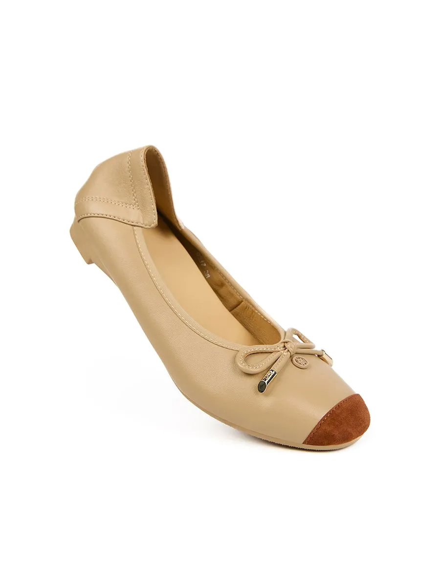 SHU WOWEN  SOFY SOFA 0.5" CAP-TOES & TINY SIGNET - NUDE