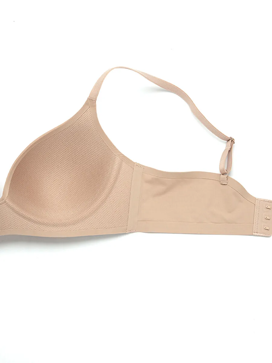 SABINA BRA BRALESS WIRELESS Seamless Fit Pretty Perfect Collection - Beige