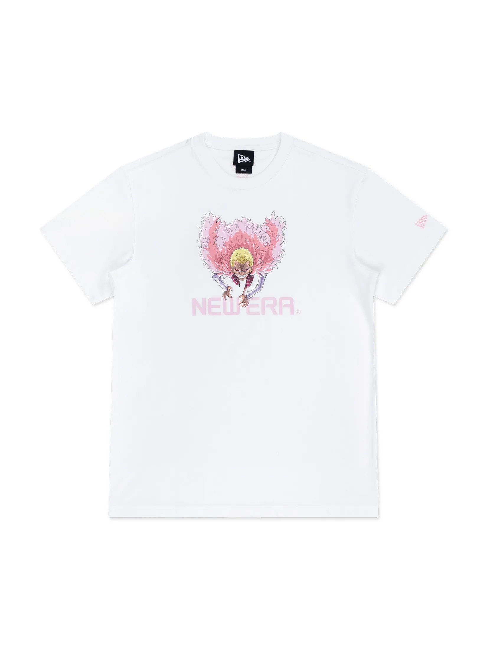 NEW ERA UNISEX SHORT SLEEVE TEE NEW ERA x ONE PIECE WHITE Size - M