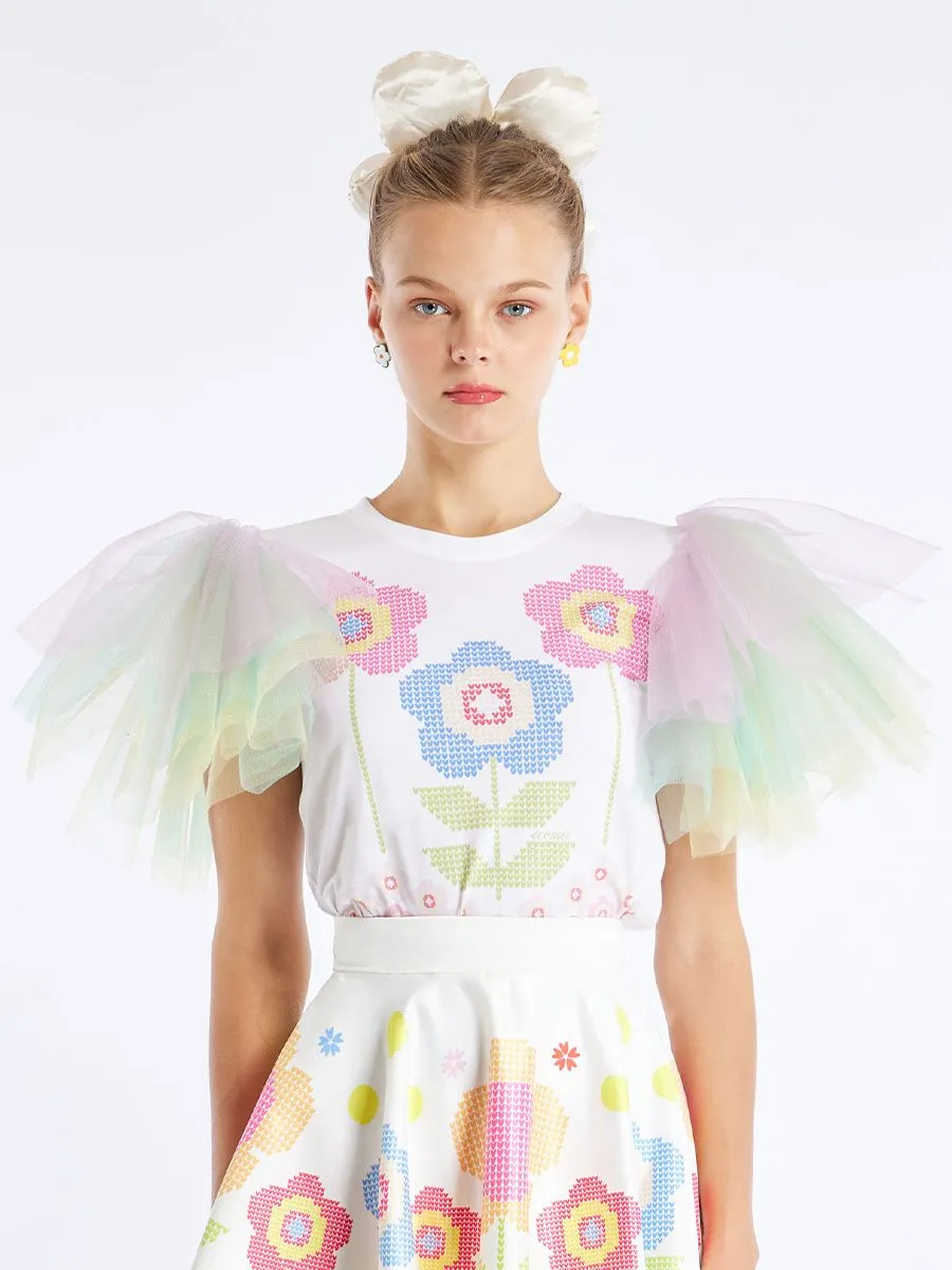 ICONIC WOMAN WHITE KATIE T-SHIRT