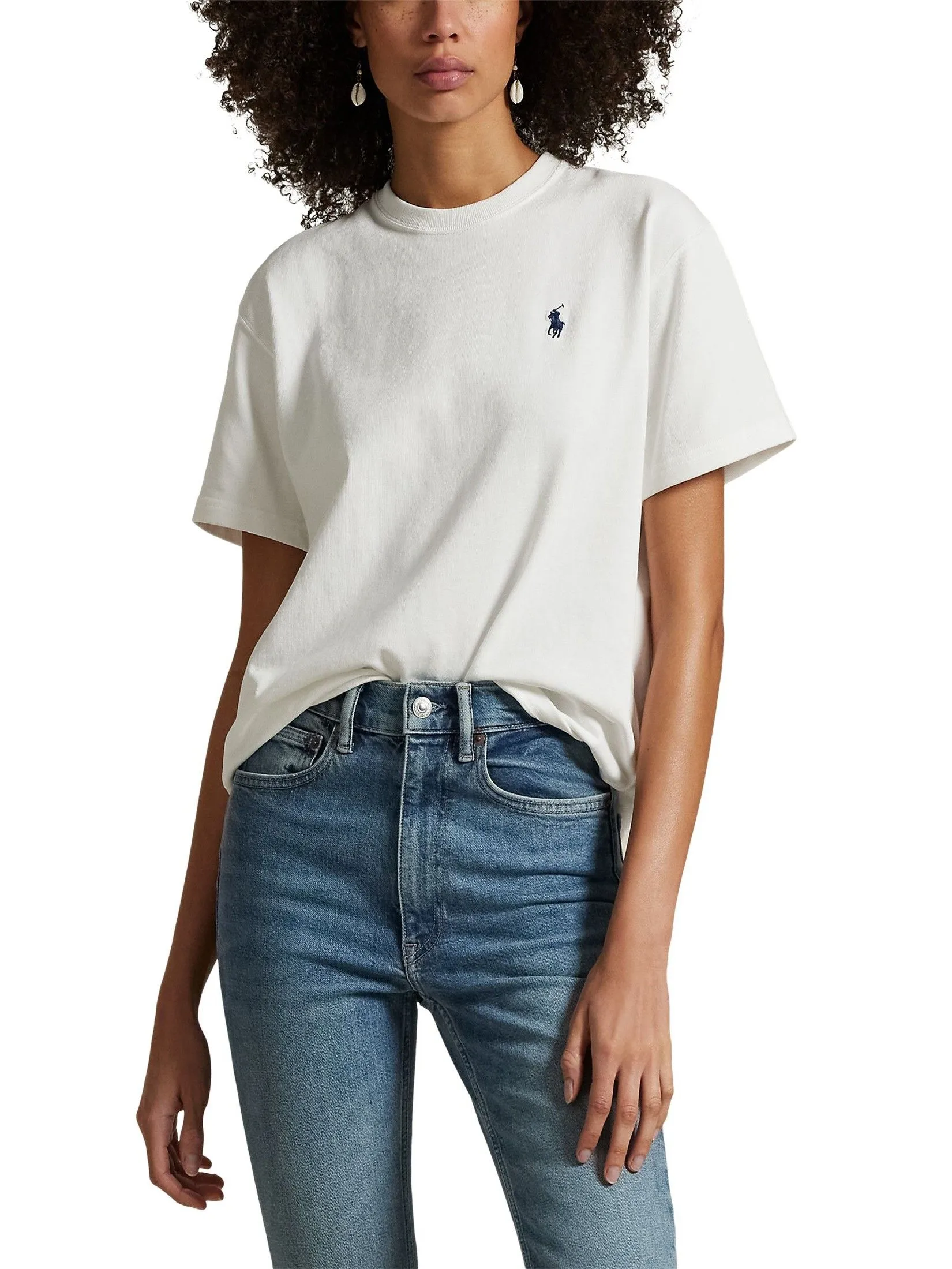 POLO RALPH LAUREN T-Shirt Women WMPOKNINCU21056 White