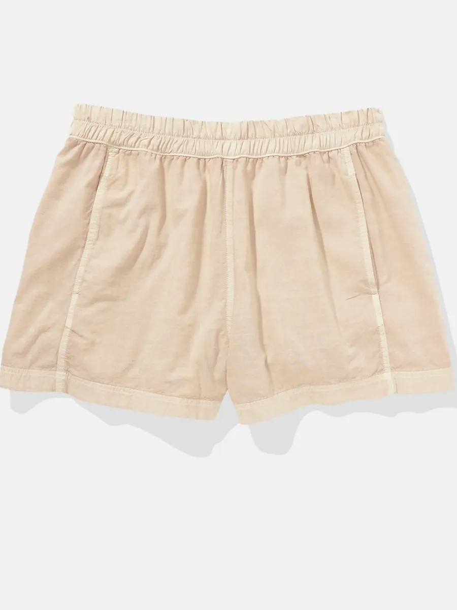 AMERICAN EAGLE WOMEN 7841 INTL SEAMED SUNSET SHORT 207 TAN Size - L