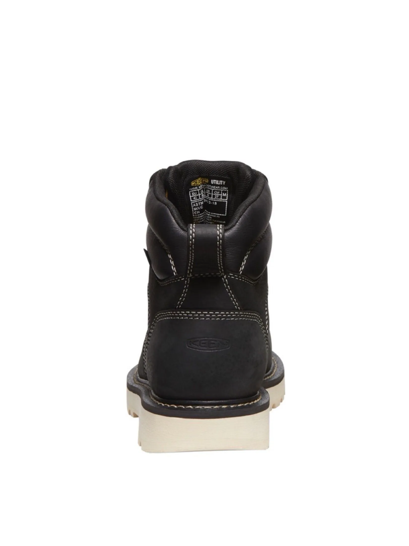 KEEN Men's CINCINNATI 90 DEGREE 6" WP (BLACK/SANDS)