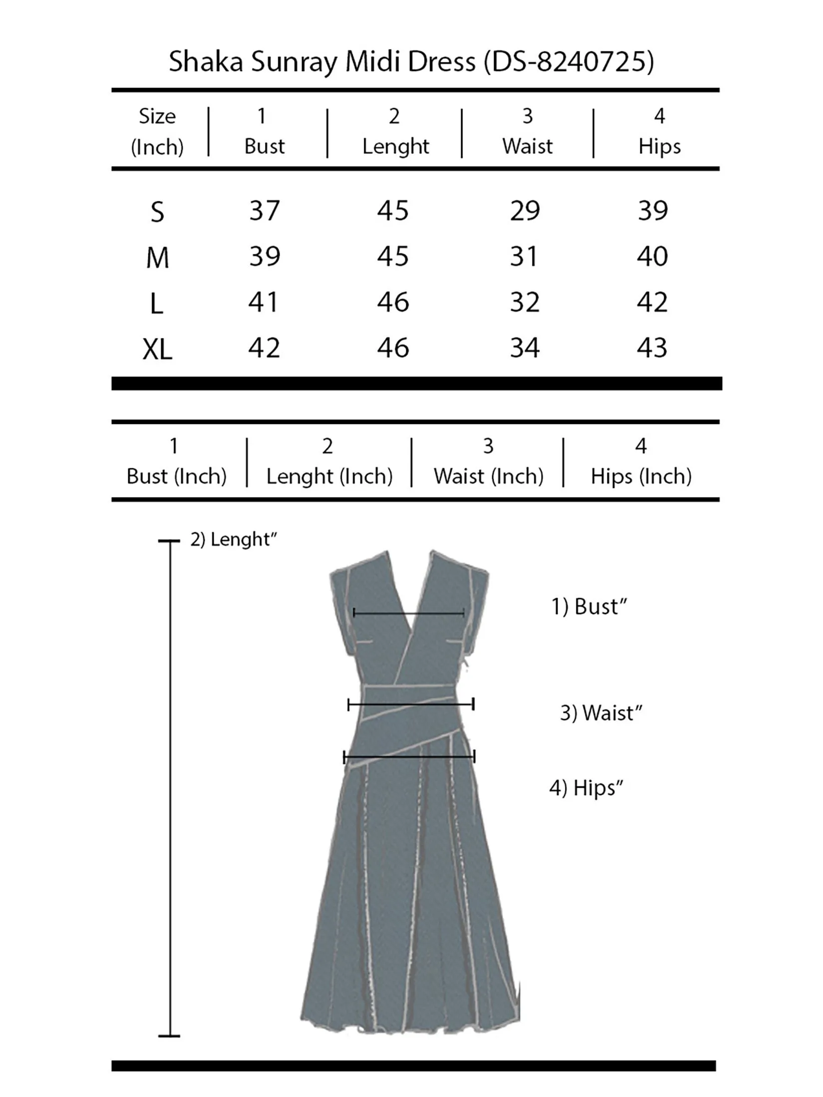 SHAKA Woman Dress Sunray Midi Navy