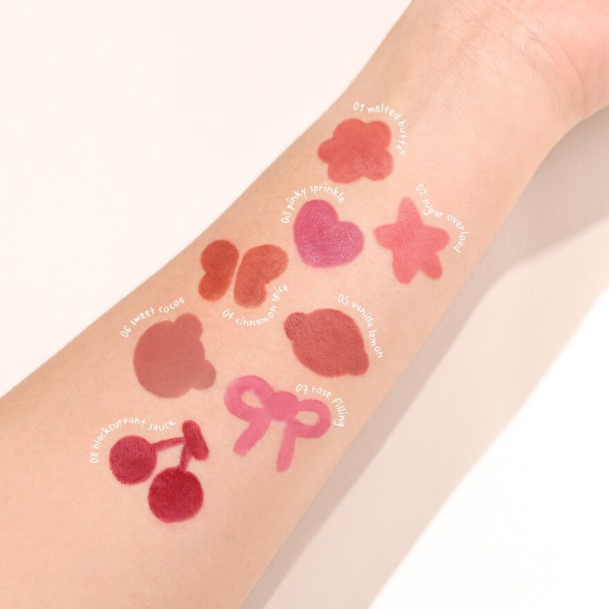 #Meilinda Butter cream Fluffy LipTint 08