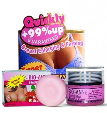 Крем для подтяжки, увеличения объема груди с пуэрарией и коллагеном Bio Anne