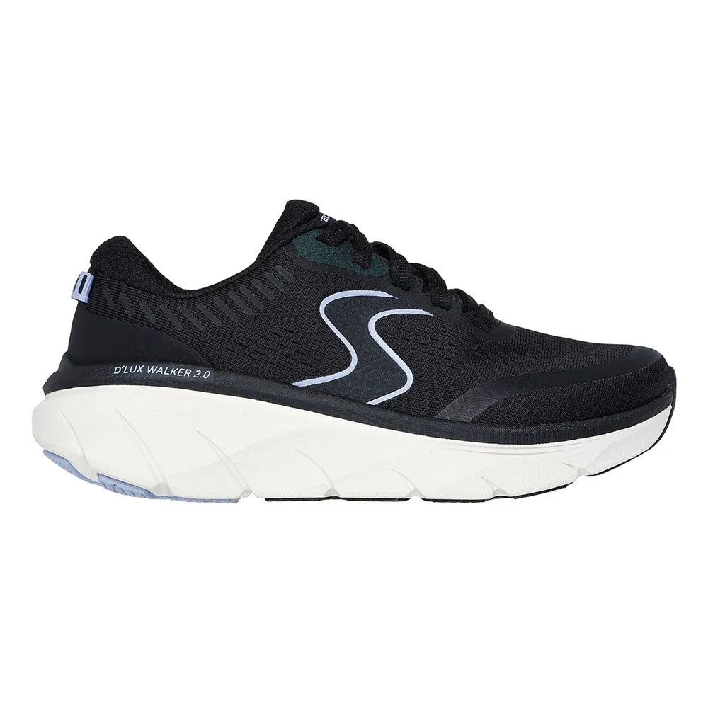 SKECHERS Women Casual Shoes Relaxed Fit®: D'Lux Walker® 2.0 - Active Pace Black - SK108SH402EITH Size - 6 US