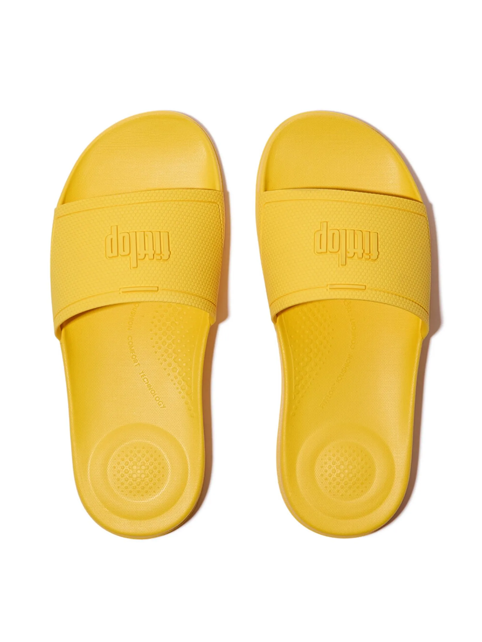 FitFlop™ WOMEN'S IQUSHION SLIDES YELLOW