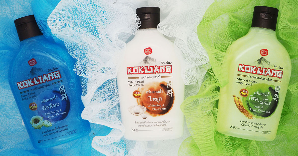 Гель - скатка для душа с жемчужной пудрой Kokliang 220 мл