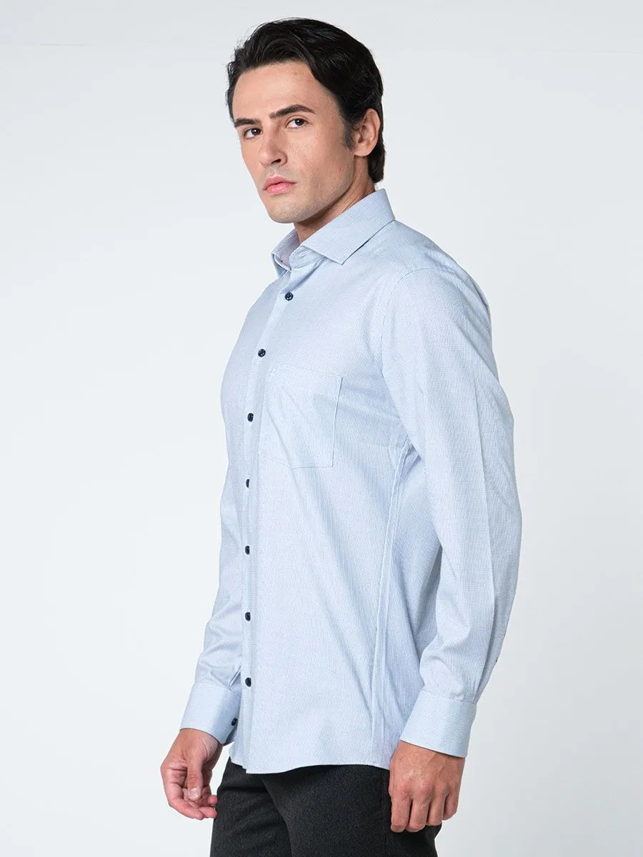 OLYMP CLIMATE CONTROL - MEN SHIRT LONG SLEEVES MODERN FIT GREEN