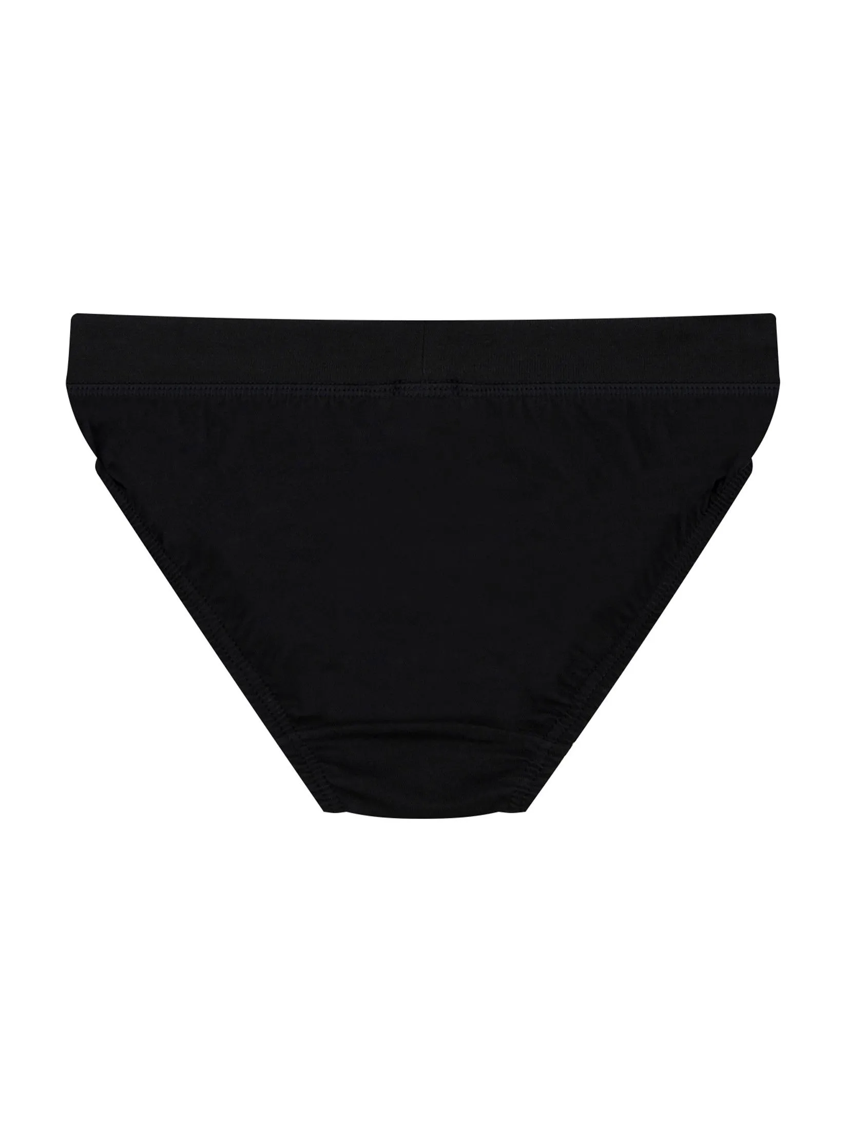 GIORDANO Men's Classic Briefs (3 pieces/pack) Black