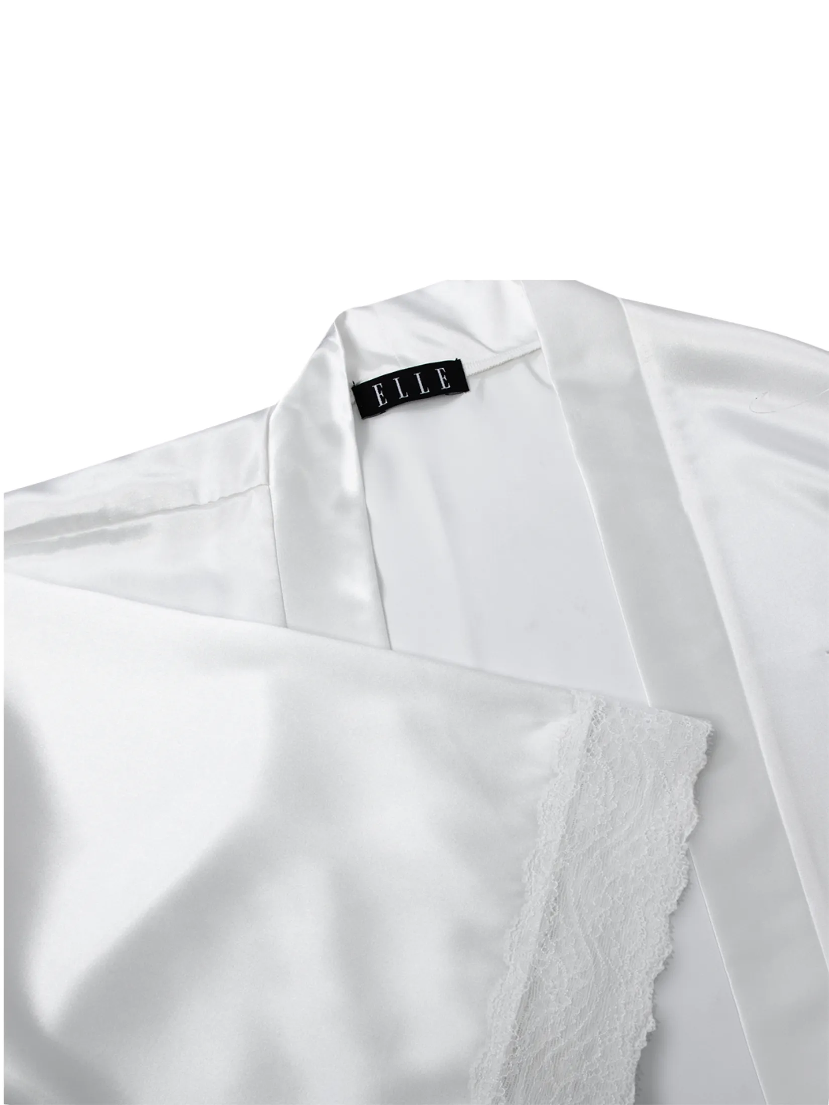 ELLE LINGERIE Women's Satin Slip Dress LN8502 - ivory