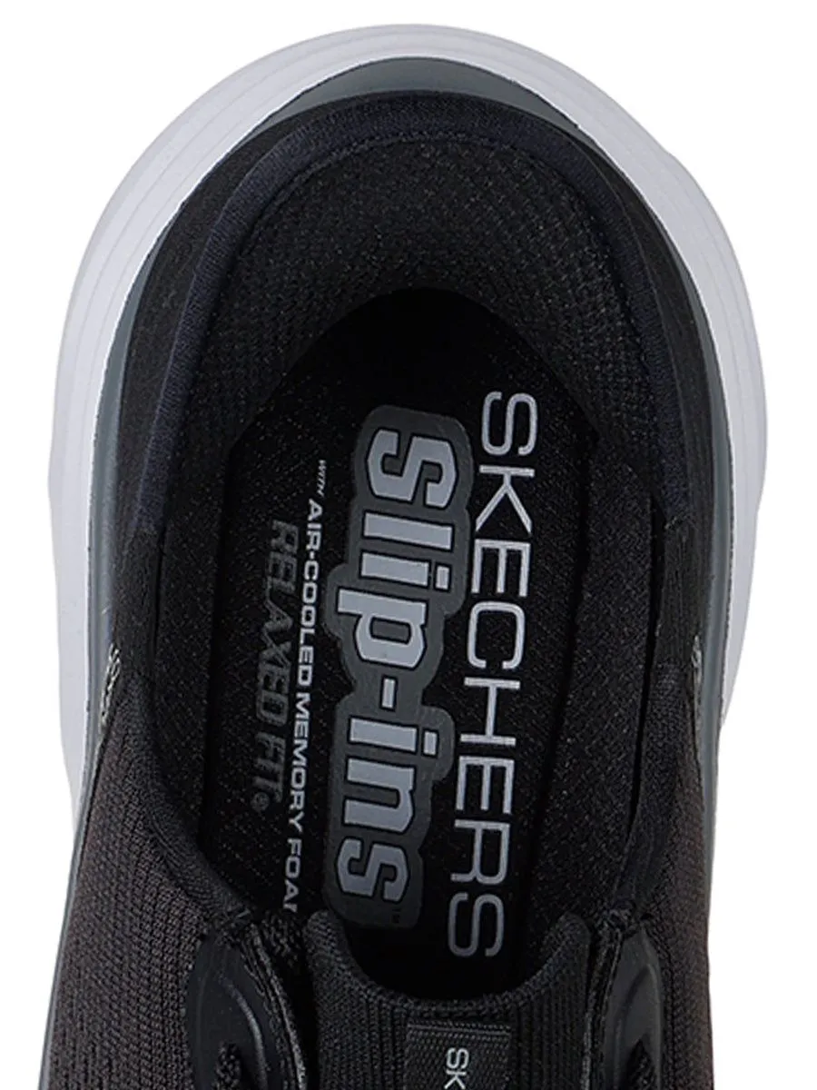 SKECHERS Men Casual Shoes Slip-ins® Relaxed Fit®: D'Lux Vapor - Cool Breeze Black - SK108SH767EGTH