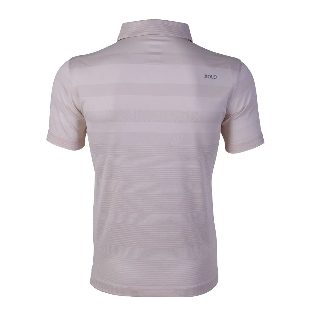 XOLO Brown Men's XOLO GOLF SHIRT (040020)
