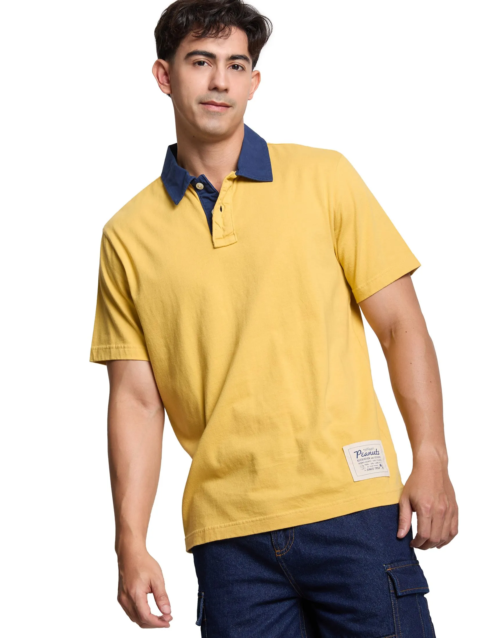 DEFRY 01 Men Polo Short Sleeves Snoopy 2505EPLM055