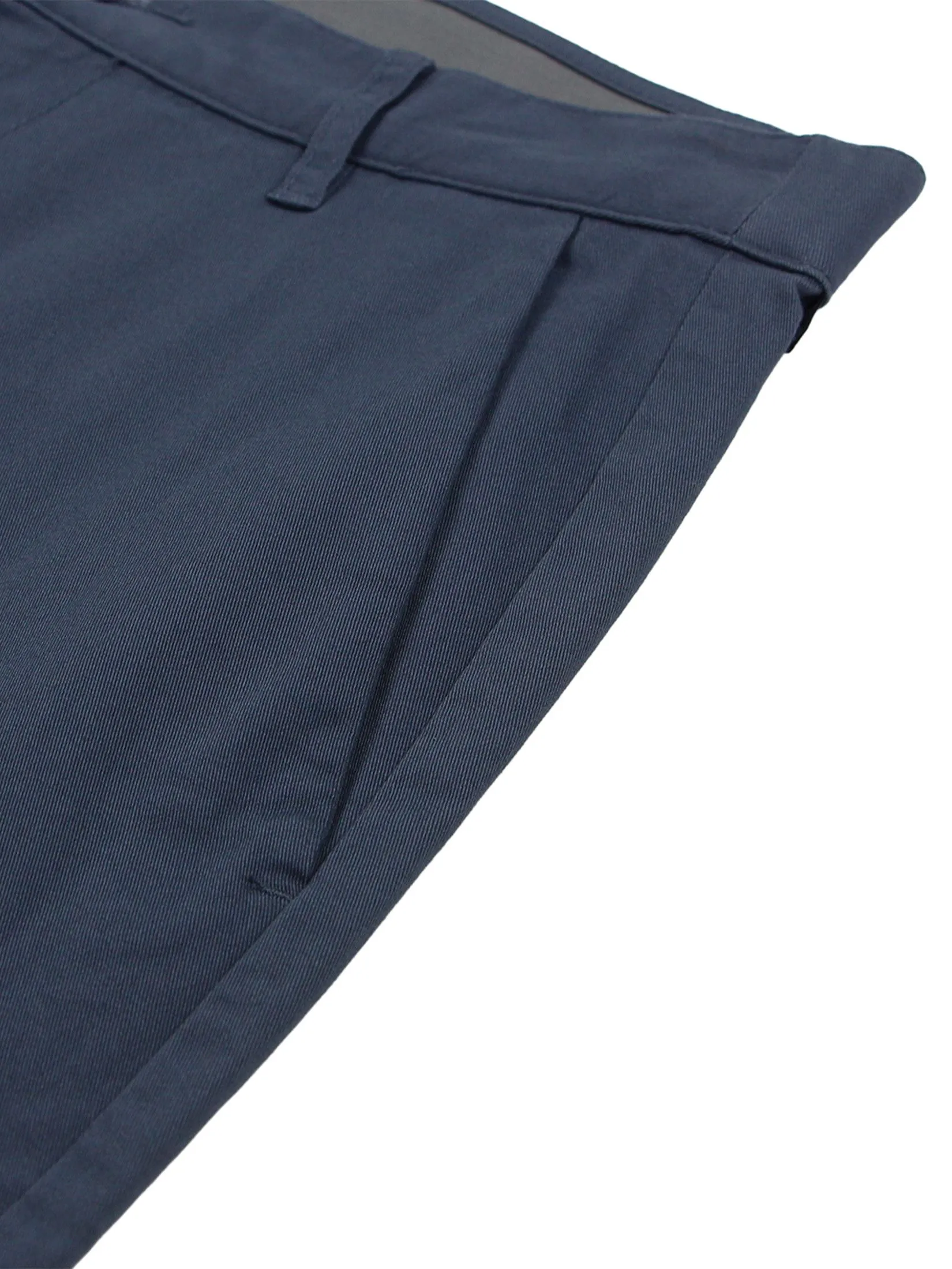 GIORDANO Men's Super Stretch Easy Care Pants (180 Waistband) Grey Cavalry