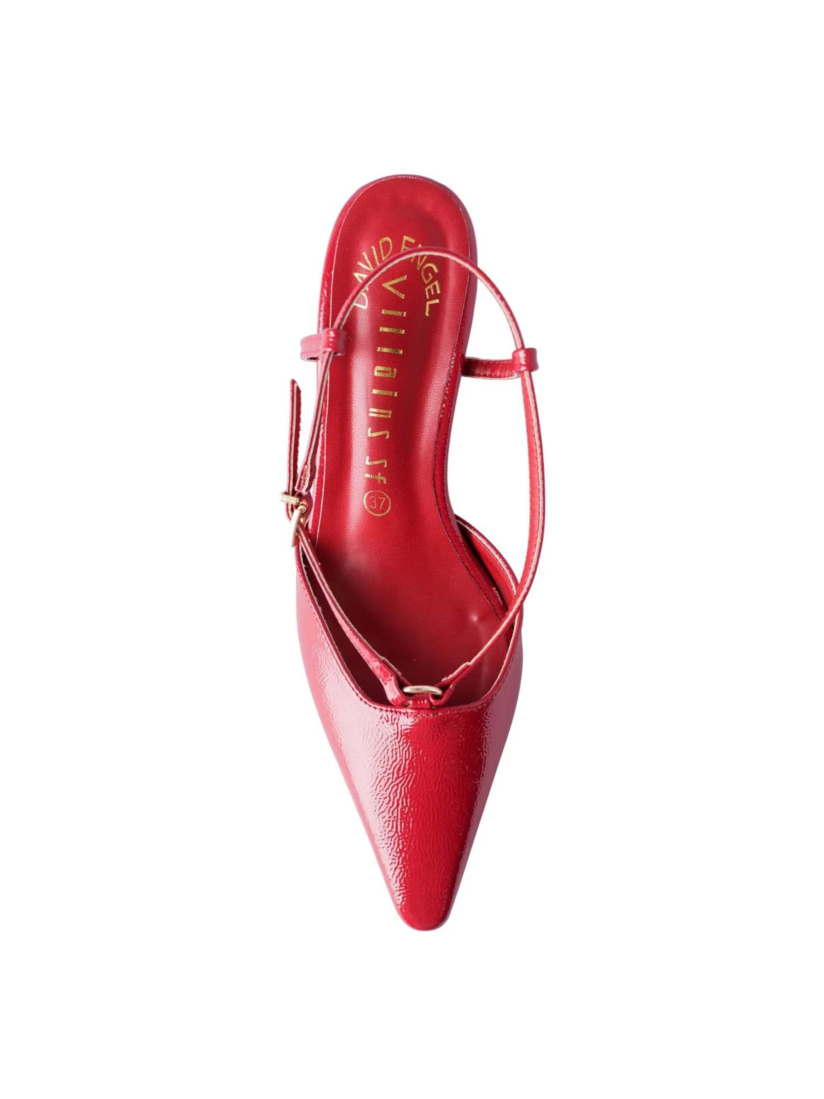 VILLAINS SF ASTRA Women's Heeled Sandals BURGUNDY