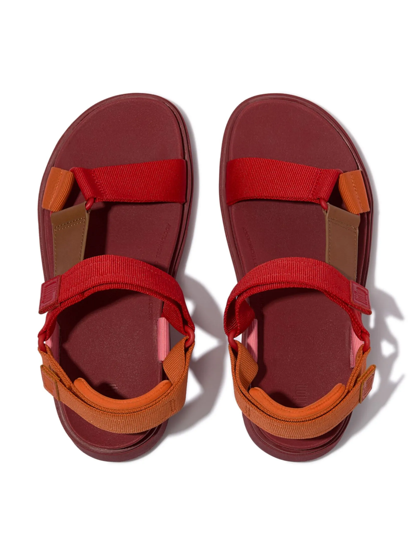 FitFlop™ WOMEN'S GEN-FF ADJ.WEBBING/LEATHER B/S MULTI COLOR