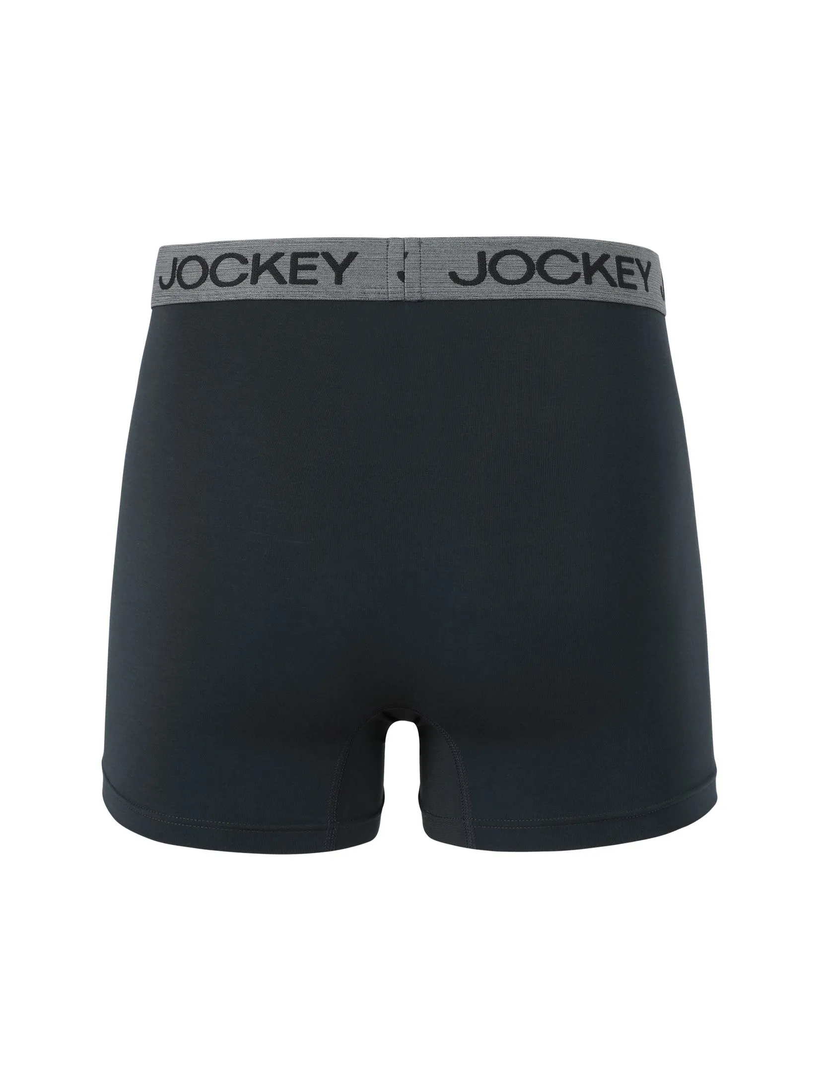 JOCKEY UNDERWEAR Men's MICRO MODAL AIR TRUNKS GREY