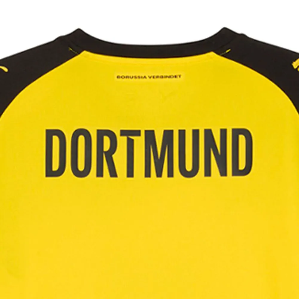 PUMA Men Borussia Dortmund Home Replica 2025/26 Jersey Yellow - PU097AP675EOTH