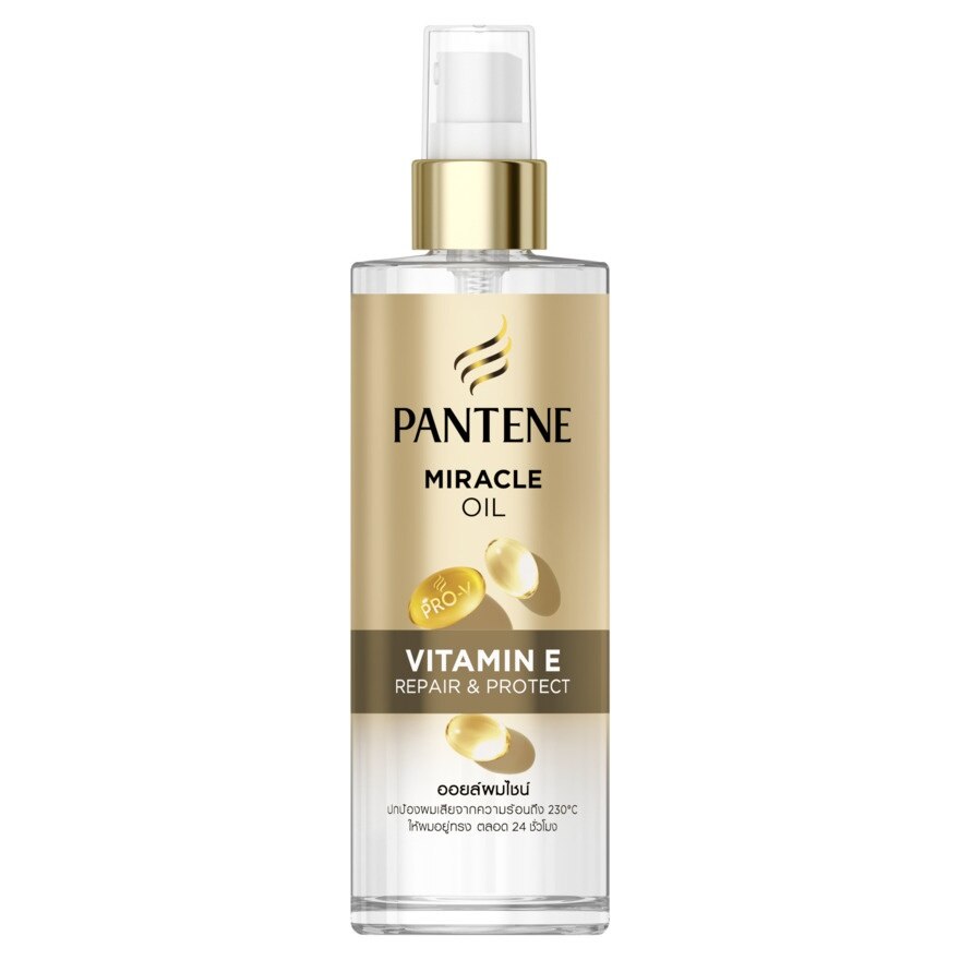 Pantene Miracle Oil Vitamin E 90 Ml. - Gold