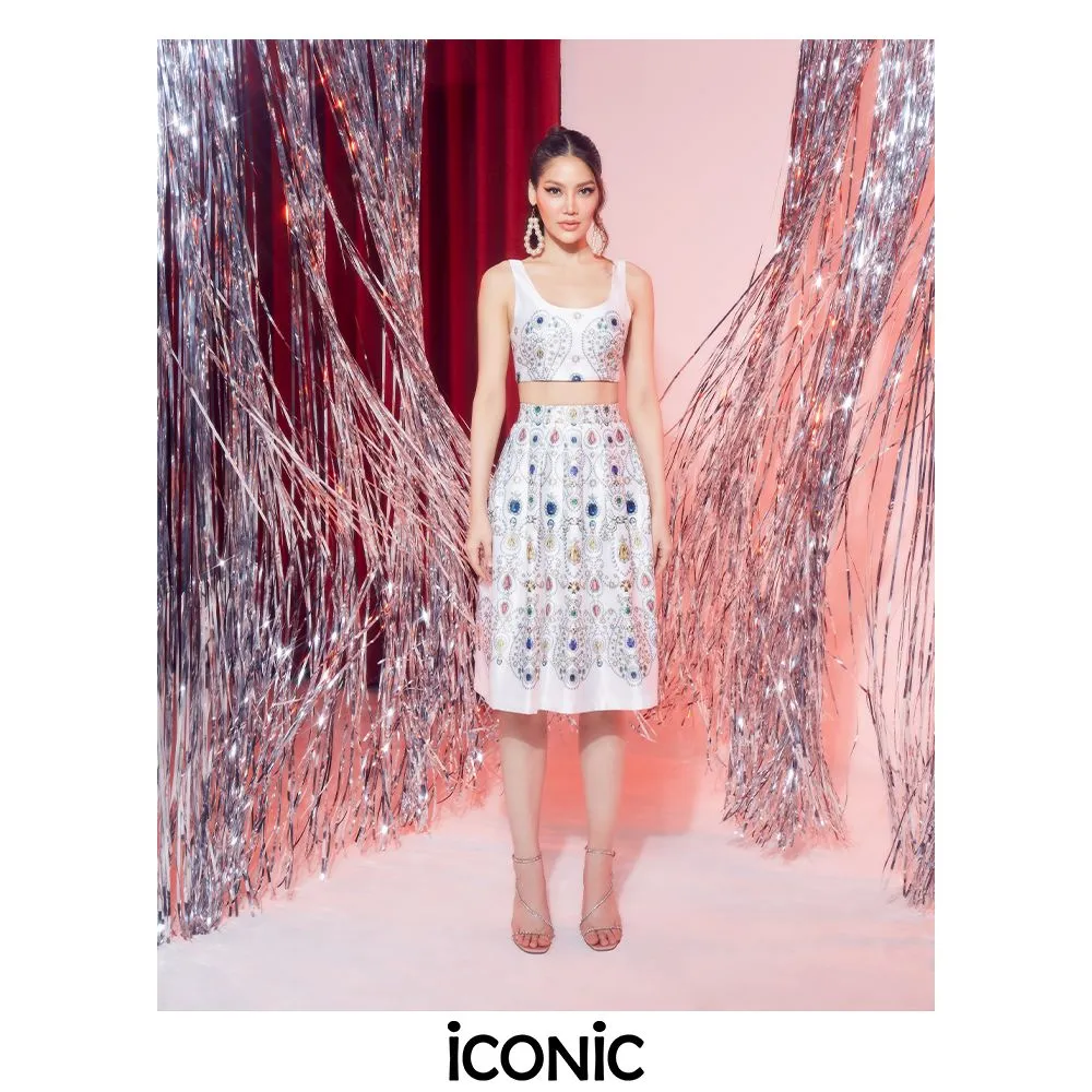 ICONIC White FOXY SKIRT Model WHITEFOXY5902