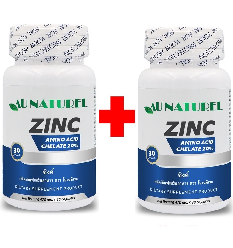 Хелатный цинк 75 мг AU NATUREL 60 капсул