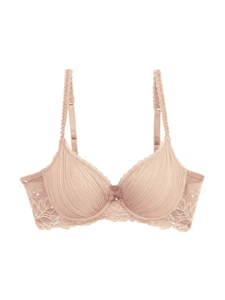 BSC LINGERIE Women Moulded Bra BB6152BE Beige