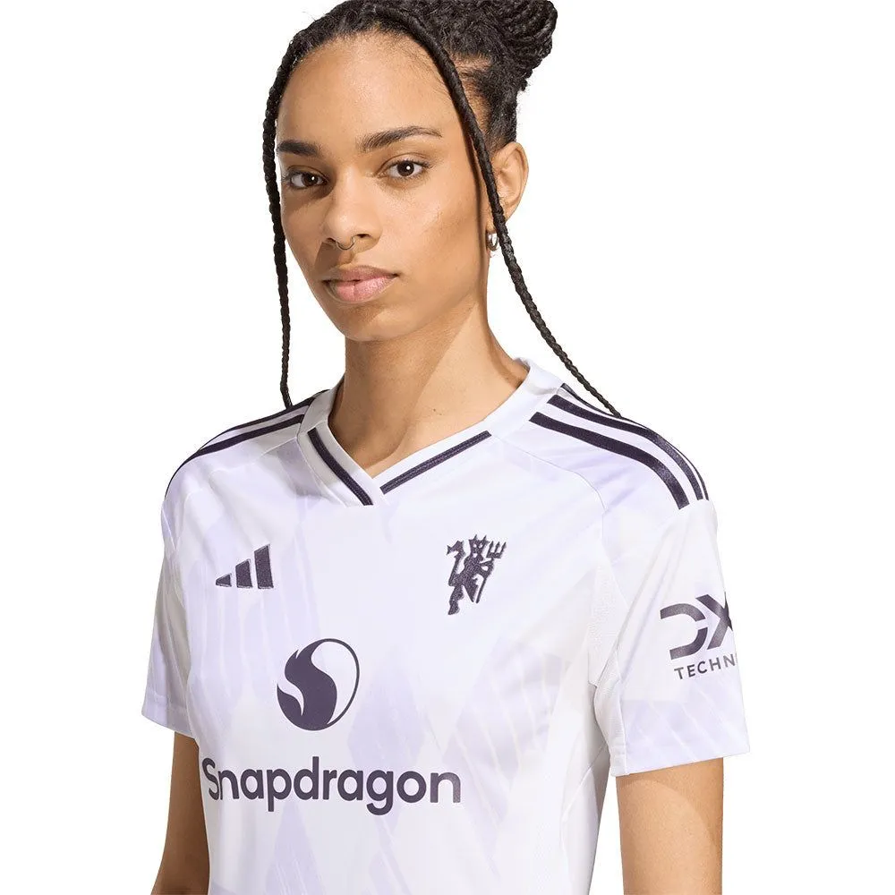 ADIDAS Women Manchester United Away 2025/26 Jersey White - AD001SH814EMTH
