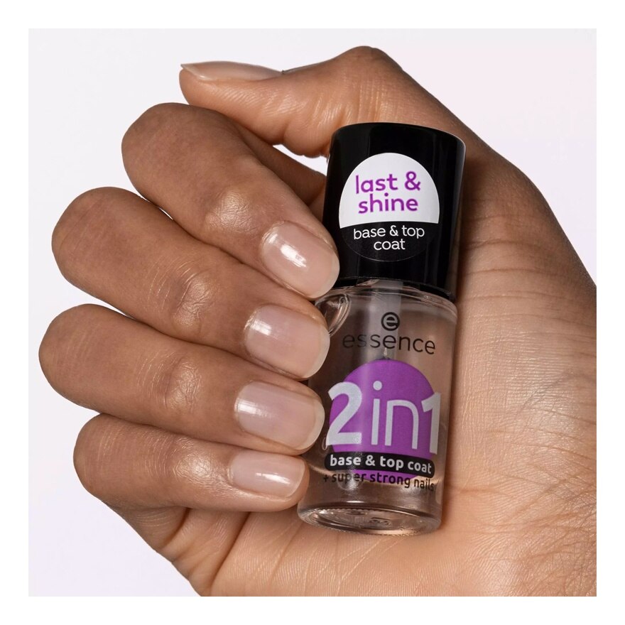 Essence 2 In 1 Base  Top Coat 8ml.