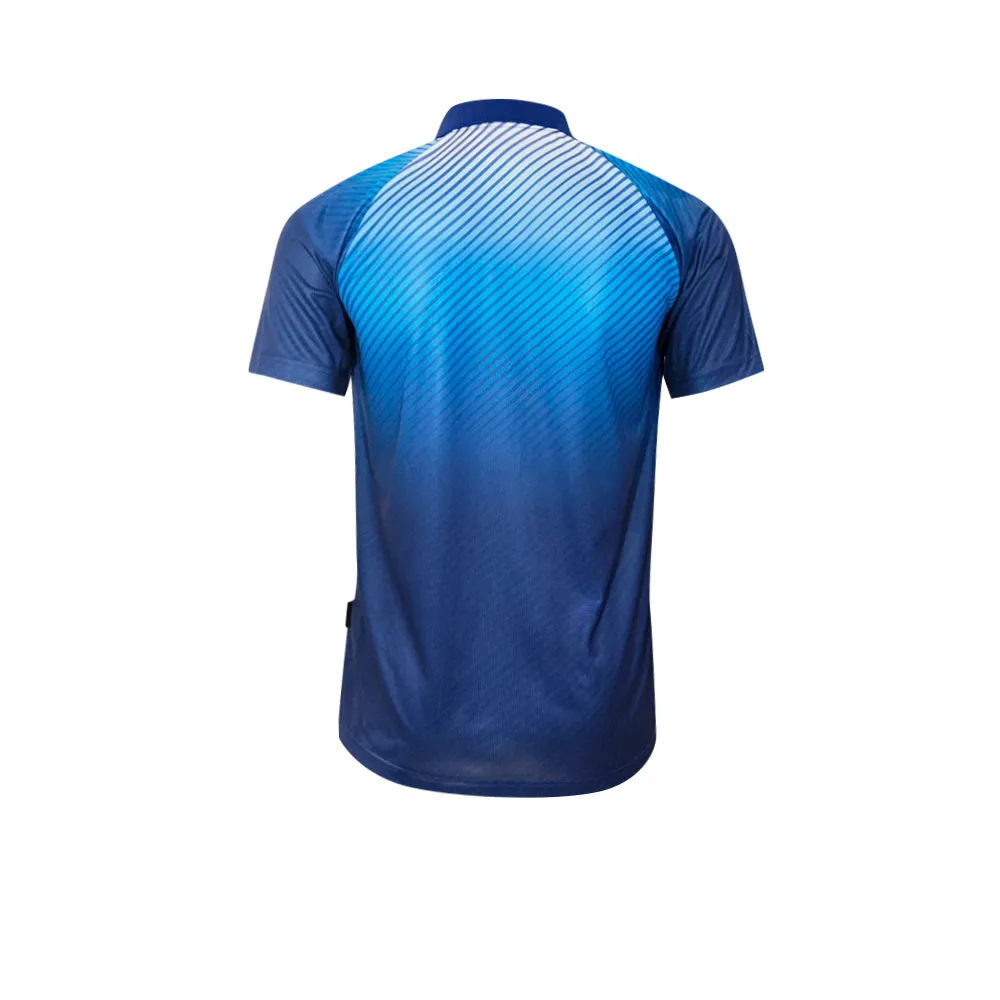 FUTBOLX Team 2025 Men Football Polo Shirt Blue - FU635AP377EOTH
